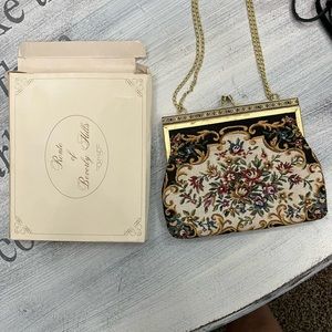 Ronte of Beverly Hills vintage tapestry handbag.